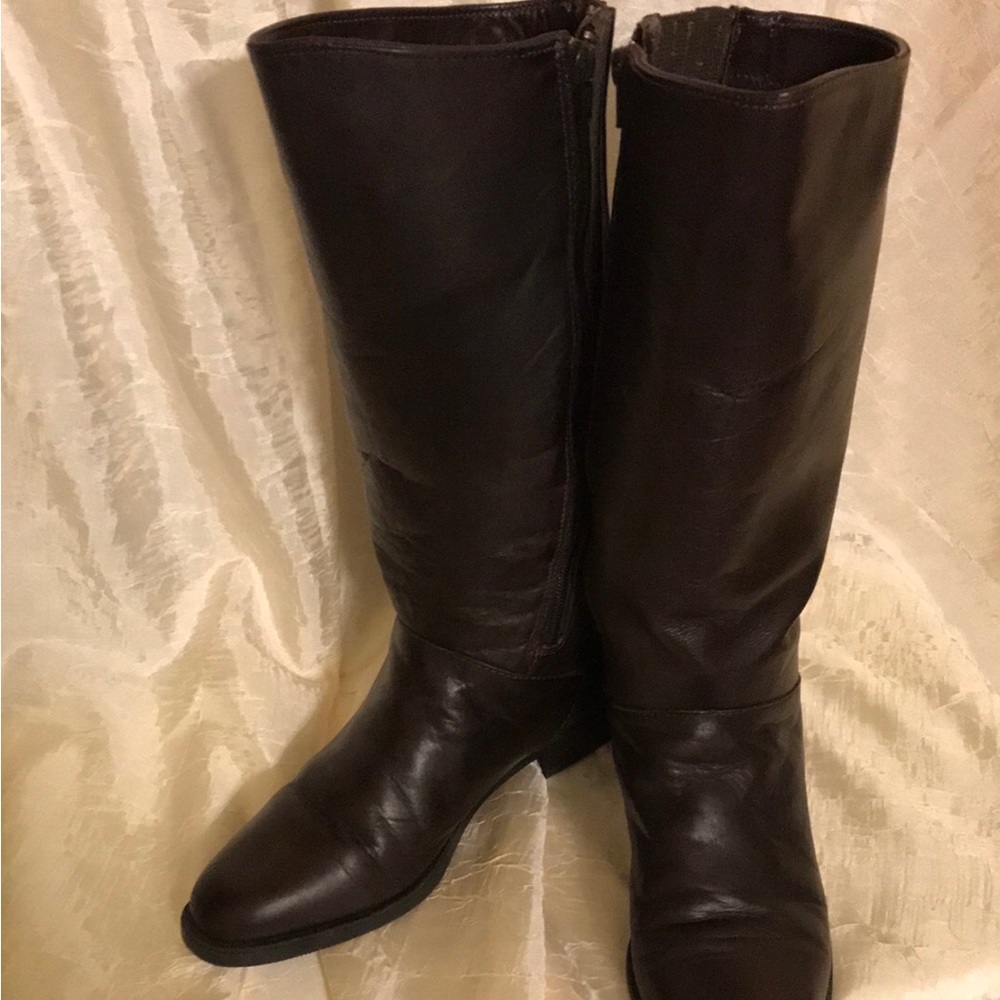 WOMEN’S SANTANA CANADA BROWN LEATHER BOOTS